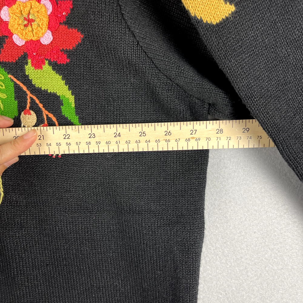 Vintage Storybook Knits Cardigan Sweater Womens 3X 3D Knit Grandmacore Retro NWT - Picture 10 of 16